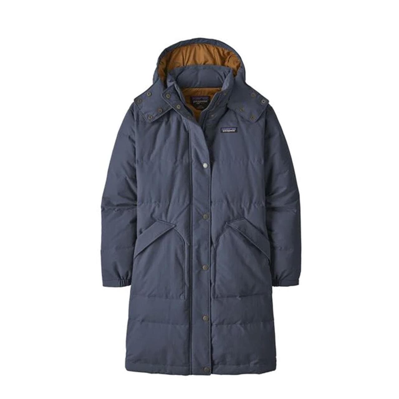 Patagonia Womens Downdrift Parka (Blå (SMOLDER BLUE) Small)
