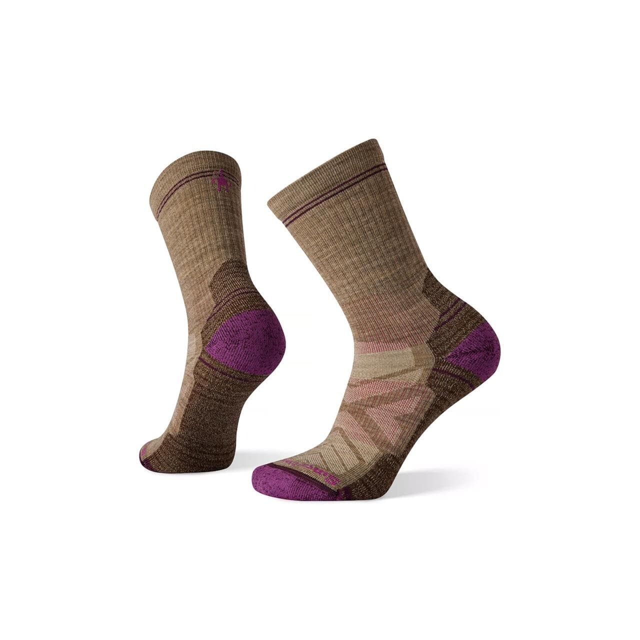 Smartwool Womens Hike Light Cushion Crew (Brun (FOSSIL) 43-45)