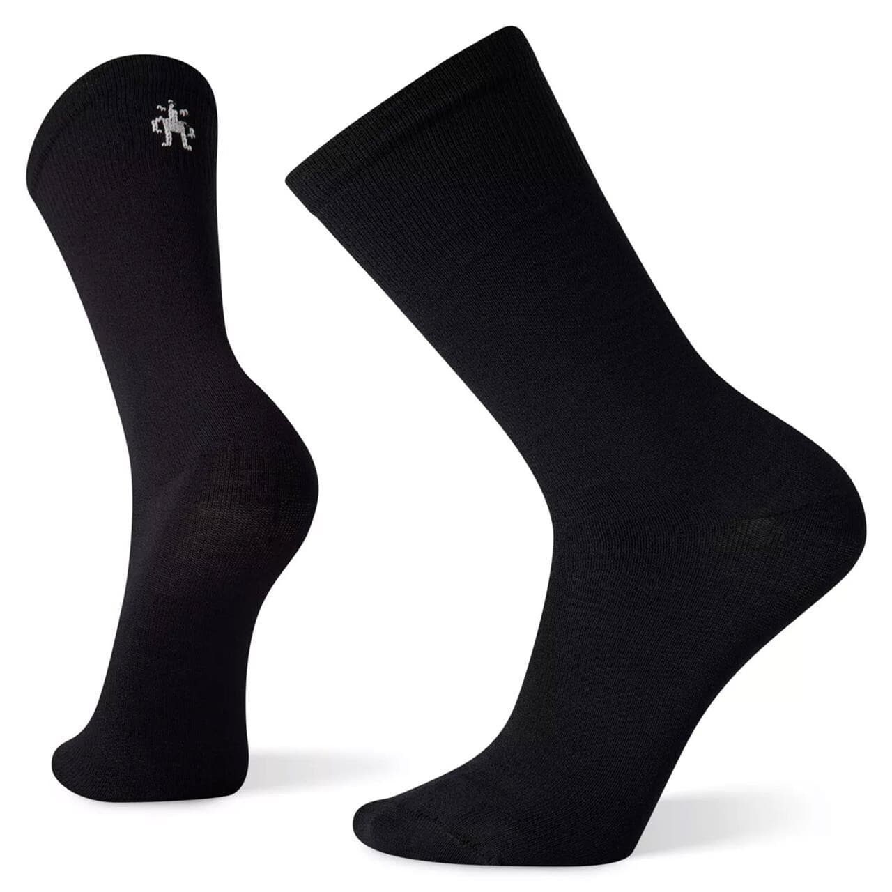 Smartwool Classic Hike Zero Cushion Liner Crew (Sort (BLACK) 34-37)