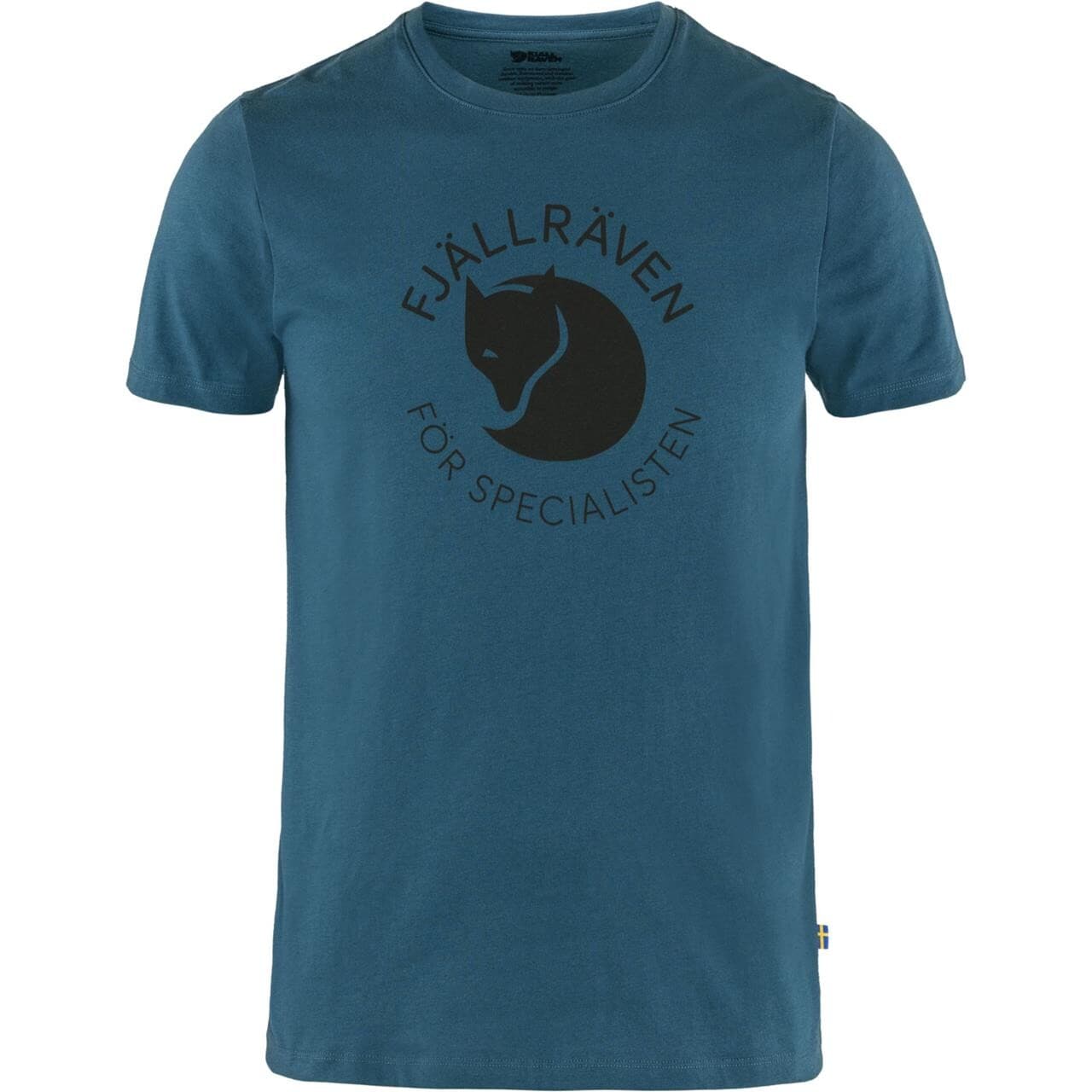 Fjällräven Mens Fjällräven Fox T-shirt (Blå (INDIGO BLUE/534) Medium)