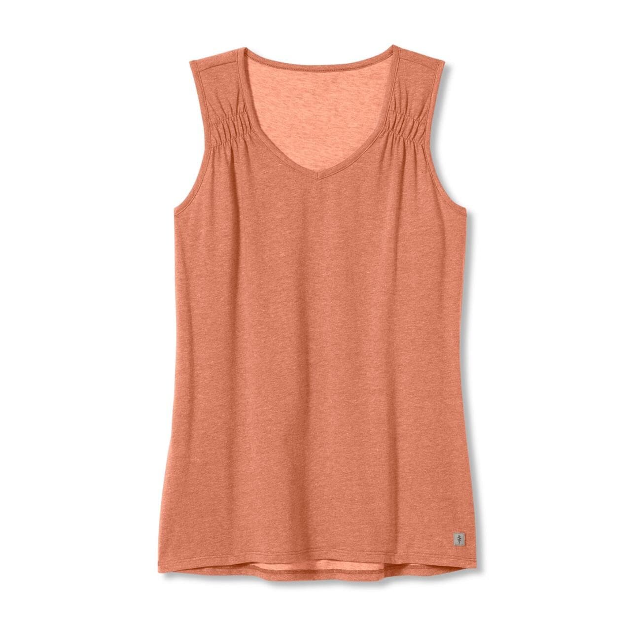 Royal Robbins Womens Featherweight Tank (Orange (SUN BAKED) Medium)