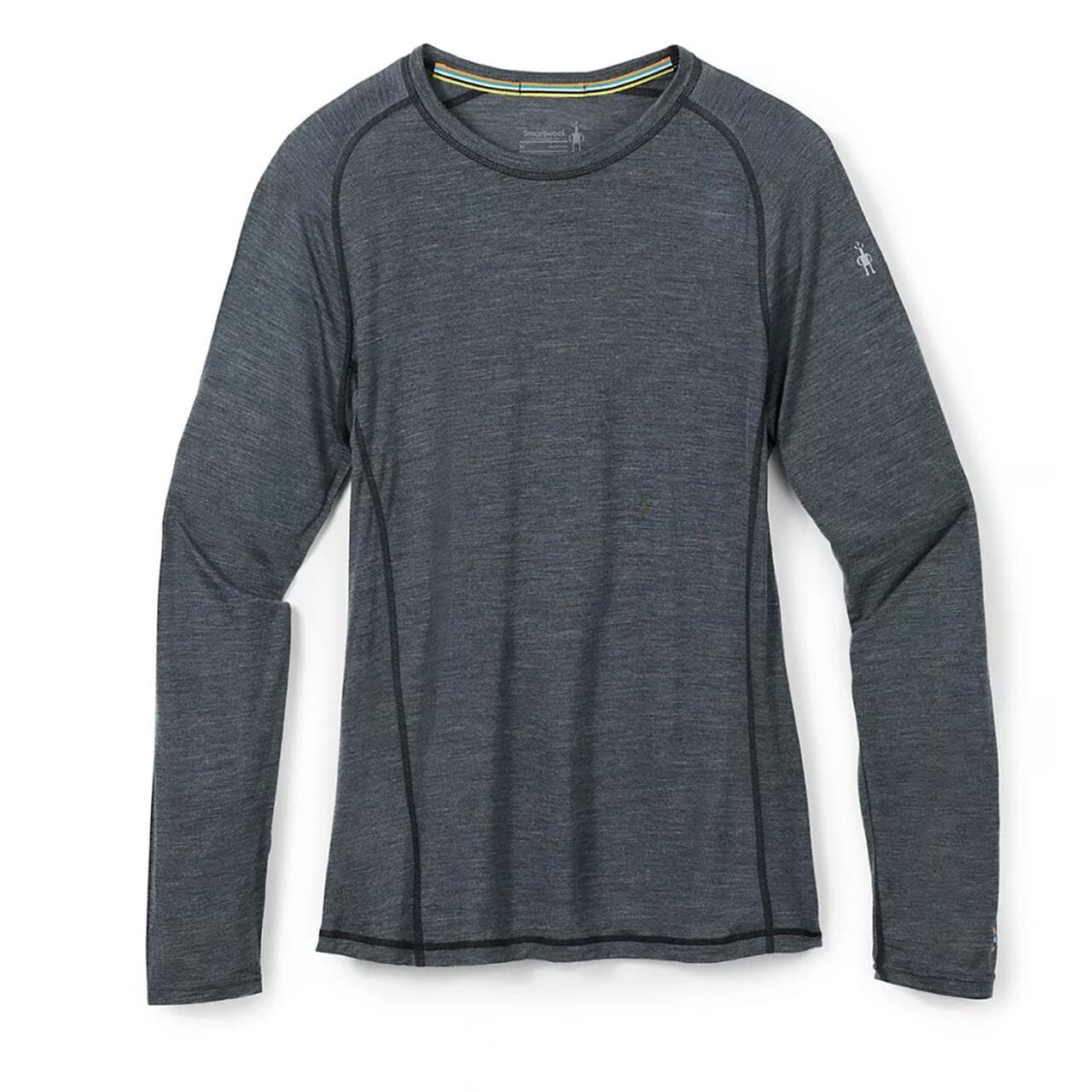 Smartwool Mens Active Ultralite Long Sleeve (Grå (CHARCOAL HEATHER) Medium)