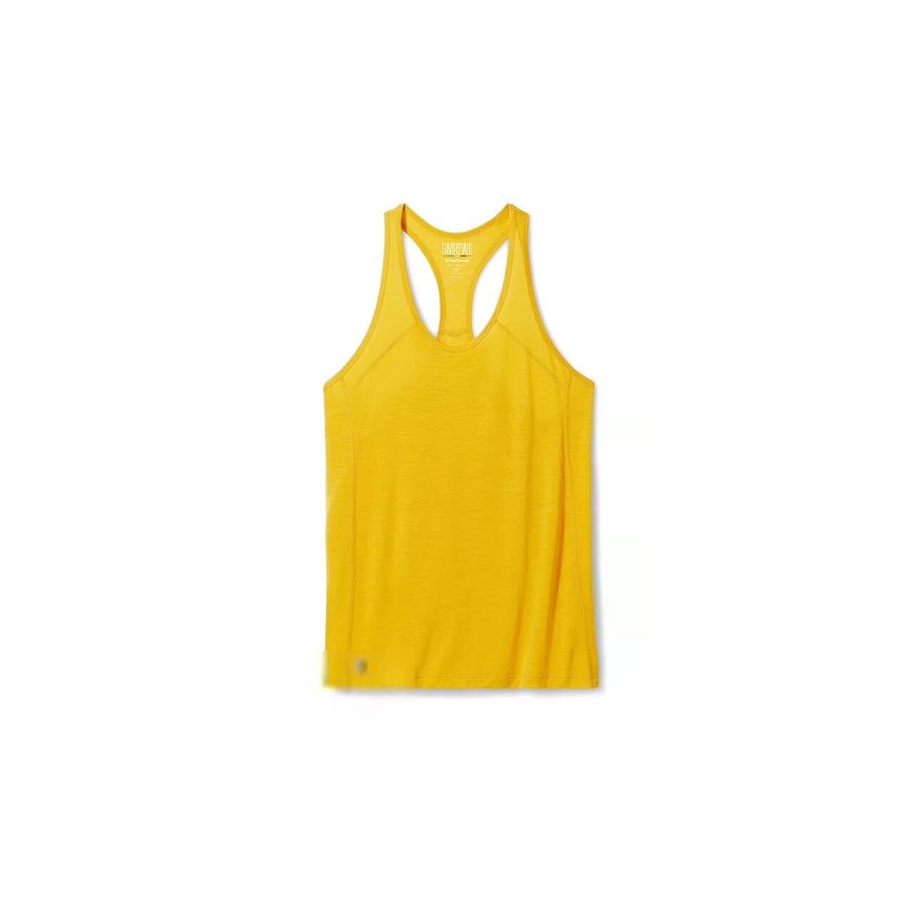Smartwool Womens Merino Sport 120 Racerback Tank (Gul (HONEY GOLD) Medium)