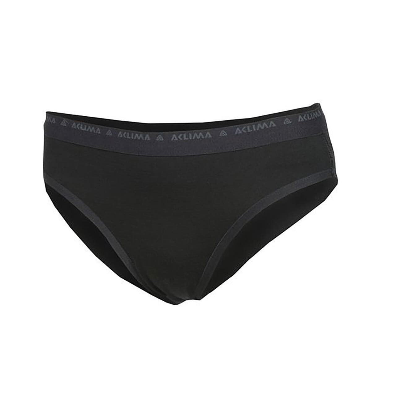 Aclima Womens Lightwool Briefs (Sort (JET BLACK) Large)