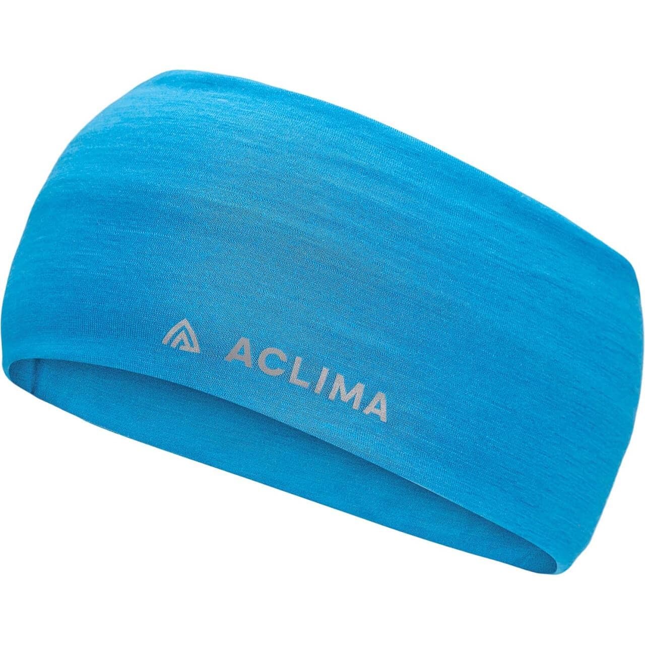 Aclima Lightwool Headband (Blå (BLUEJAY) Medium)