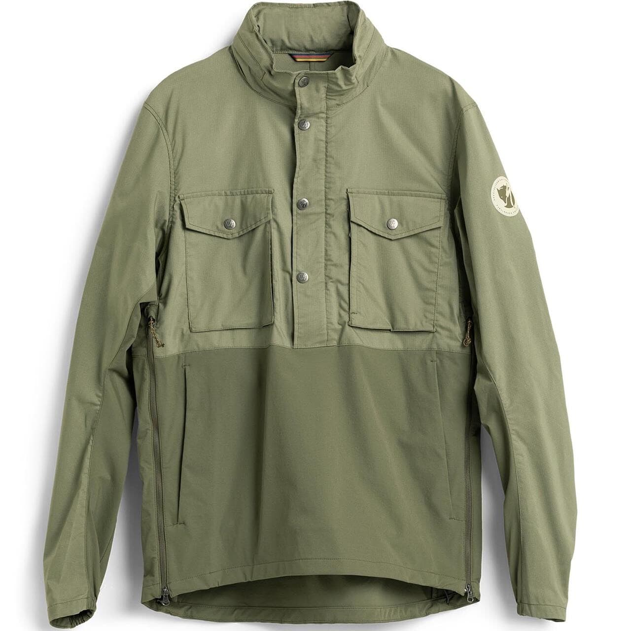 Fjällräven Mens S/F Räven Anorak (Grøn (GREEN/620) Small)