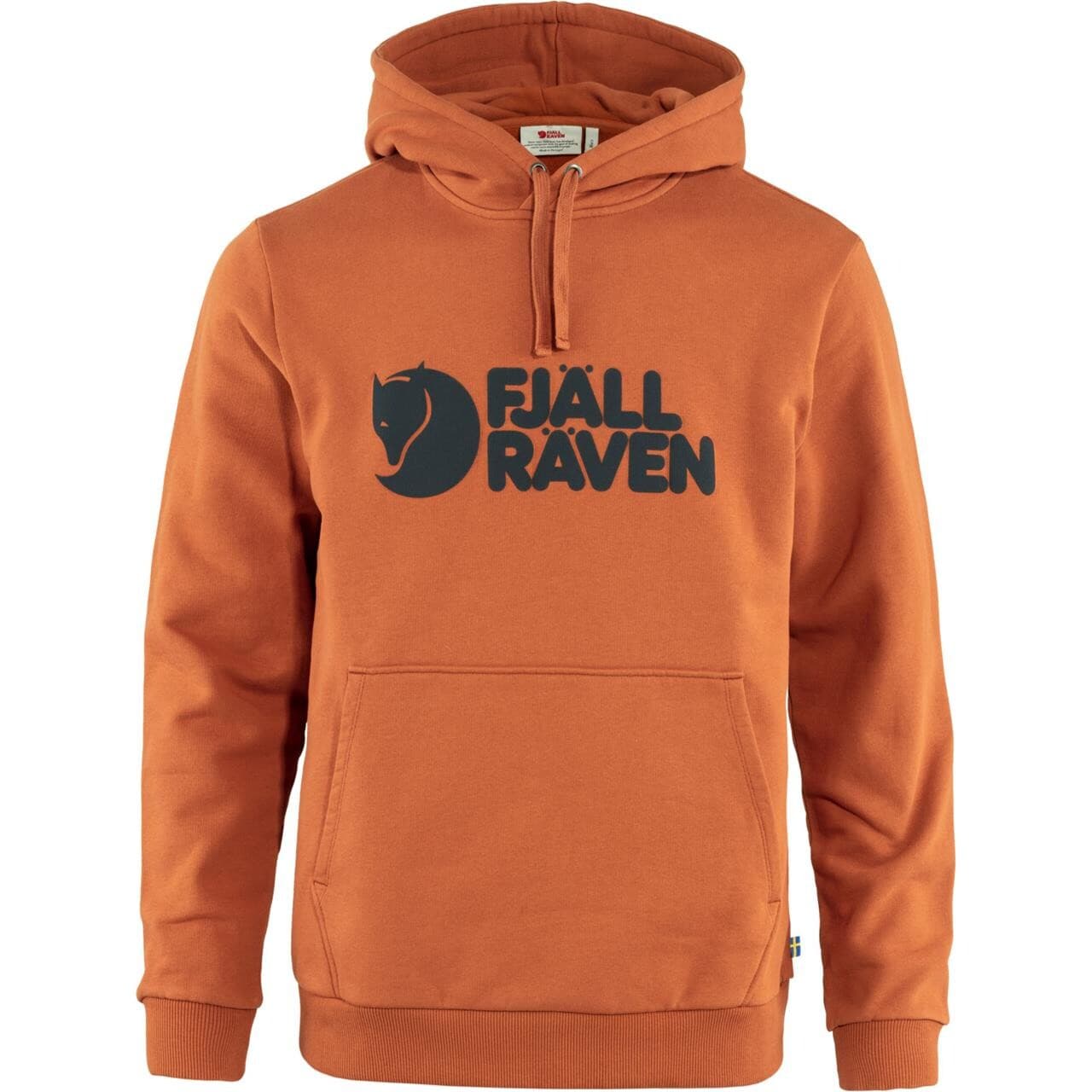 Fjällräven Mens Fjällräven Logo Hoodie (Brun (TERRACOTTA BROWN/243) Small)