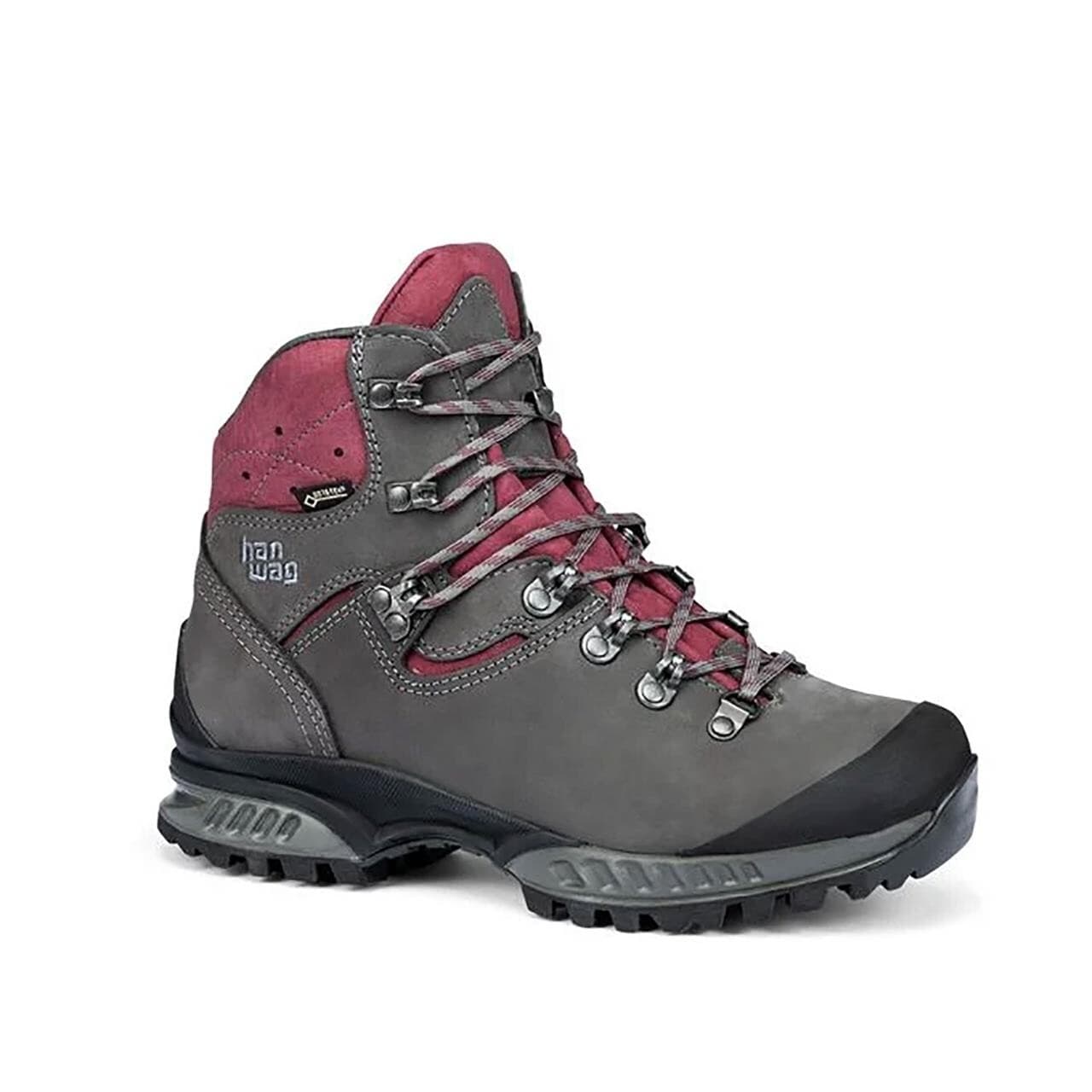 Hanwag Womens Tatra II Wide Lady GTX (Grå (ASPHALT/DARK GARNET) 41,5)