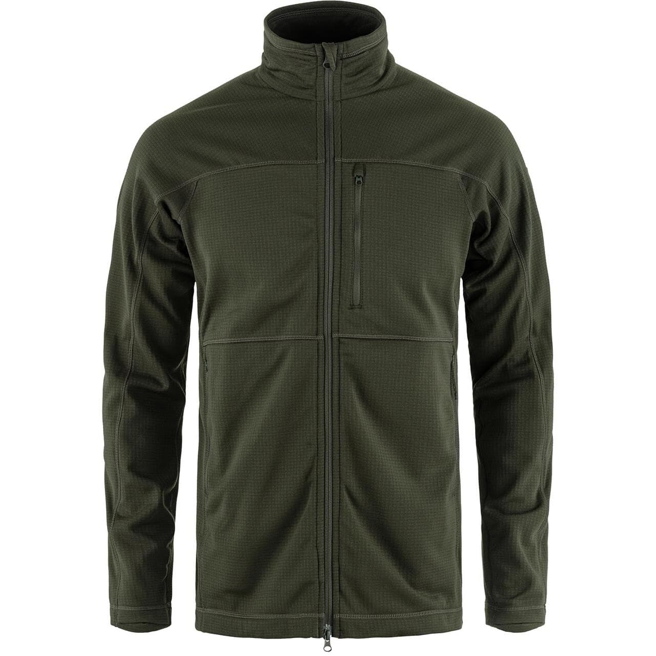 Fjällräven Mens Abisko Lite Fleece Jacket (Grøn (DEEP FOREST/662) Medium)