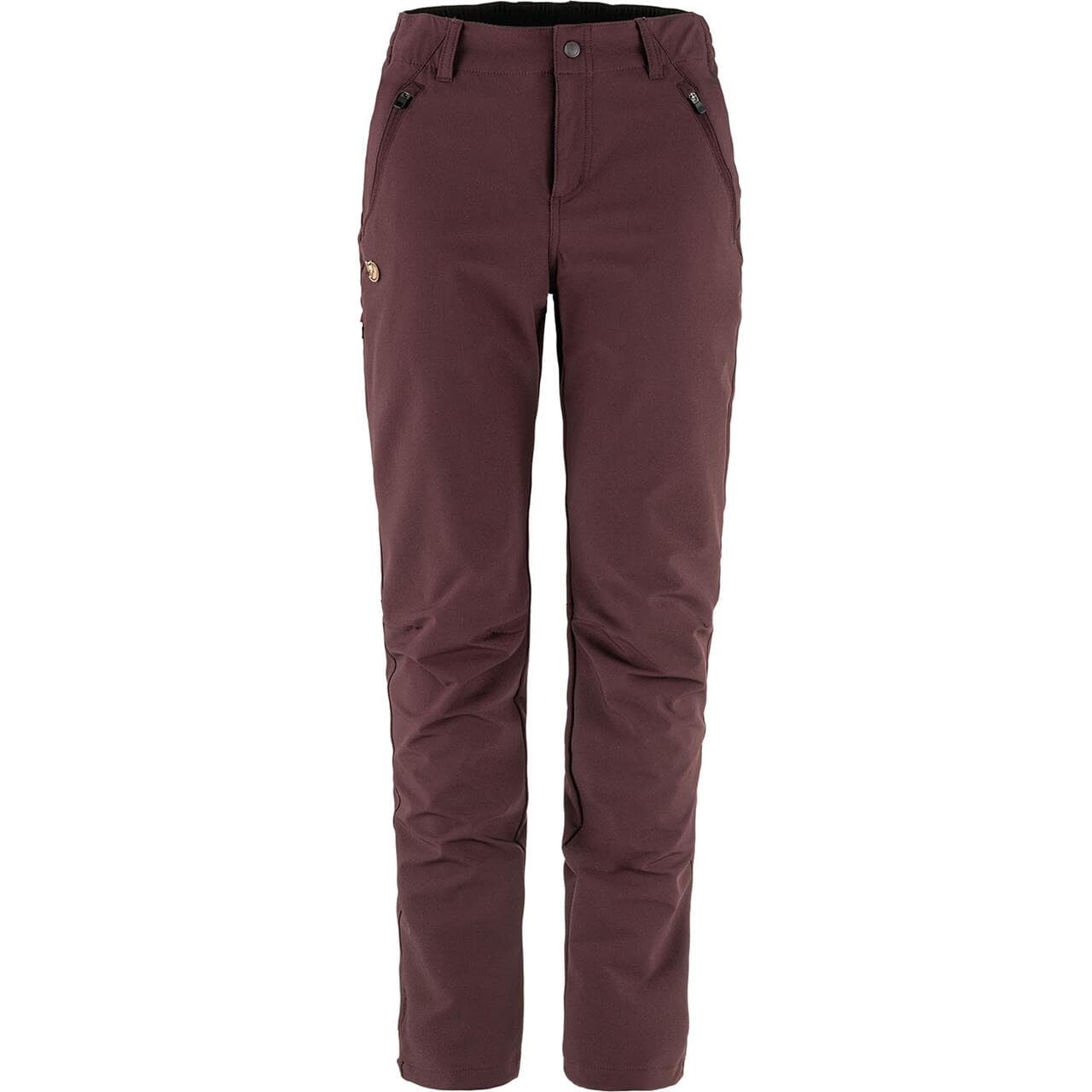 Fjällräven Womens Abisko Trail Stretch Trousers (Rød (PORT/357) 38 kort)