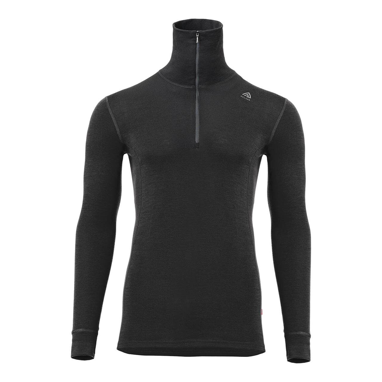 Aclima Mens WarmWool Polo (Sort (JET BLACK) X-small)