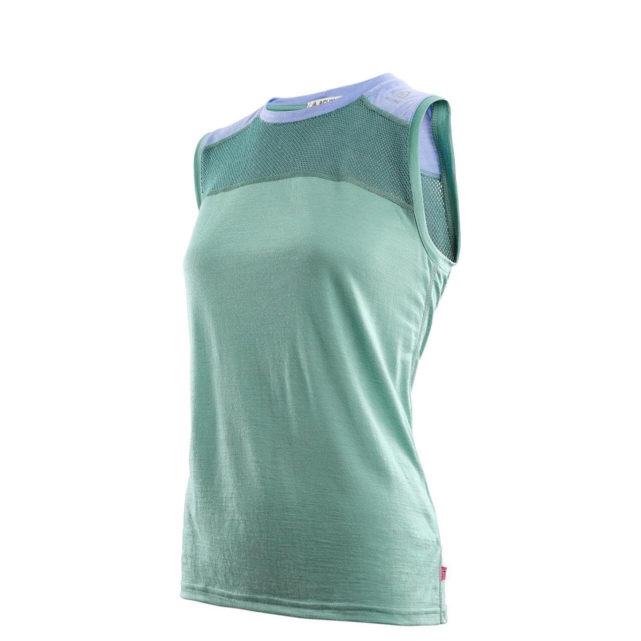 Aclima Womens LightWool Sports Singlet (Blå (OIL BLUE/PURPLE/NORTH ATLANTIC) XX-large)
