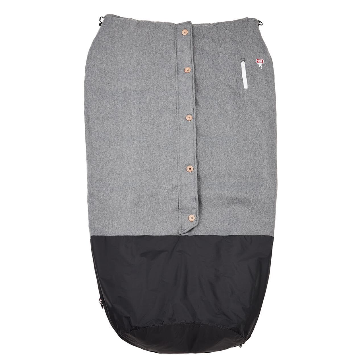 Grüezi bag Feater - The Feet Heater Deluxe (Grå (GREY/BLACK) Personlængde 200 cm)