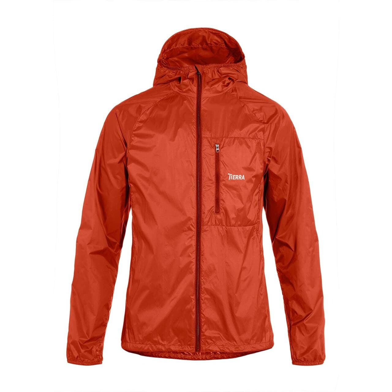 Tierra Womens Rombak Wind Jacket (Rød (BRICK RED) Small)