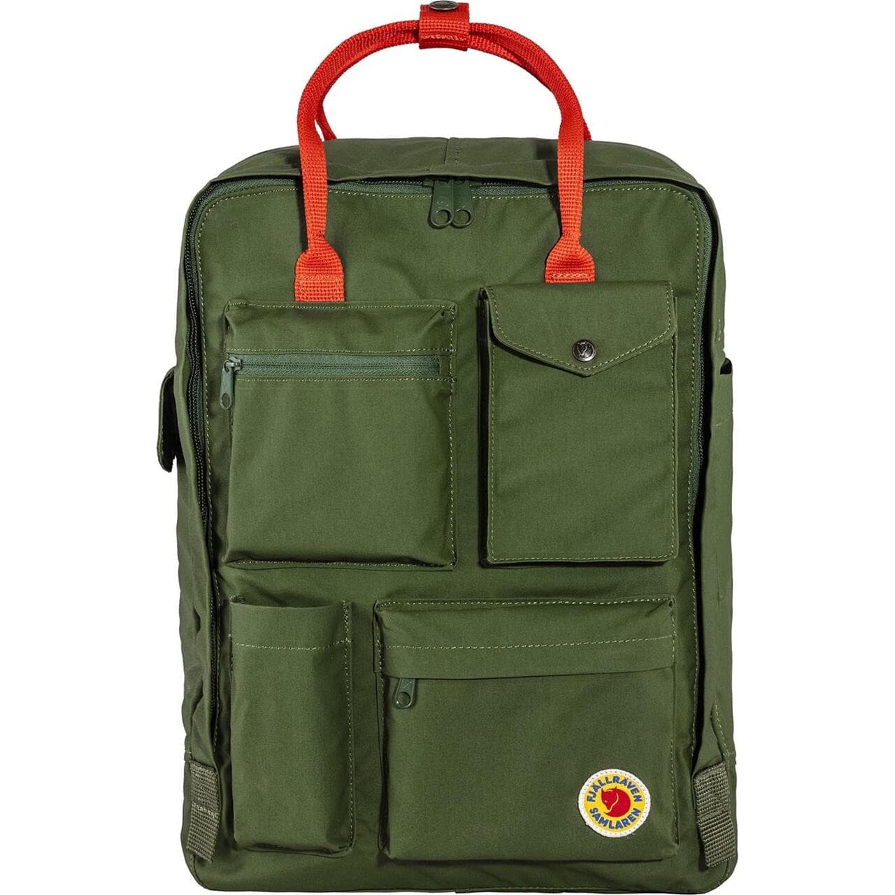 Fjällräven Samlaren Kånken 2B (Grøn (LEAF GREEN/615) One size)