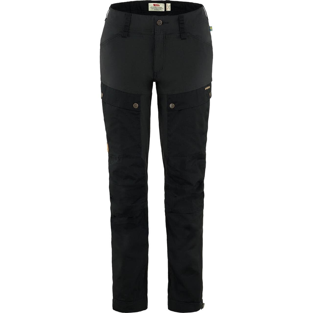 Fjällräven Womens Keb Trousers (Sort (BLACK/550) 34 lang)