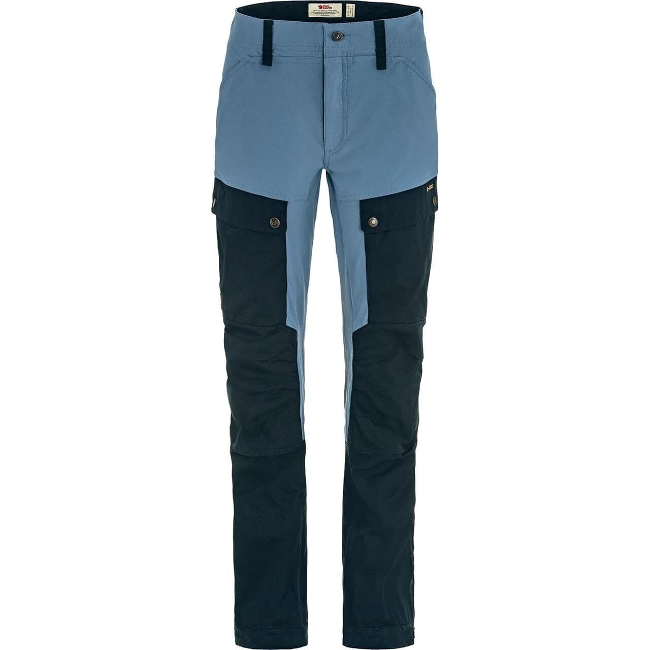 Fjällräven Womens Keb Trousers (Blå (DARK NAVY-DAWN BLUE/555-543) 38 lang)