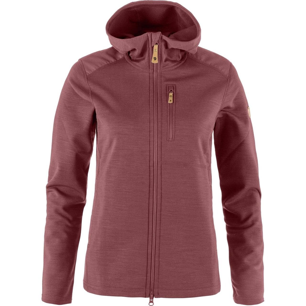 Fjällräven Womens Keb Fleece Hoodie (Rød (MESA PURPLE/410) Small)