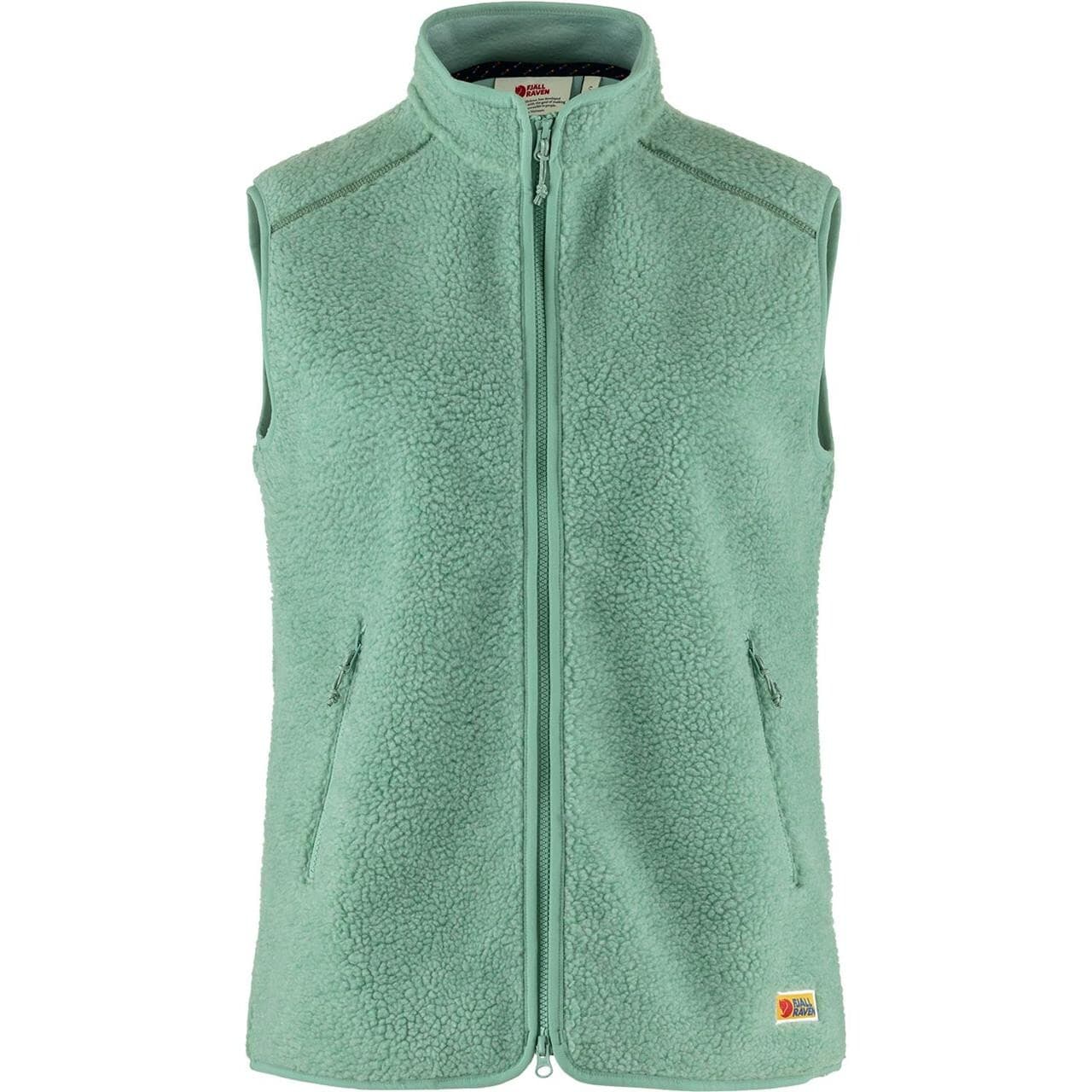 Fjällräven Womens Vardag Pile Fleece Vest (Grøn (ALOE GREEN/676) X-large)