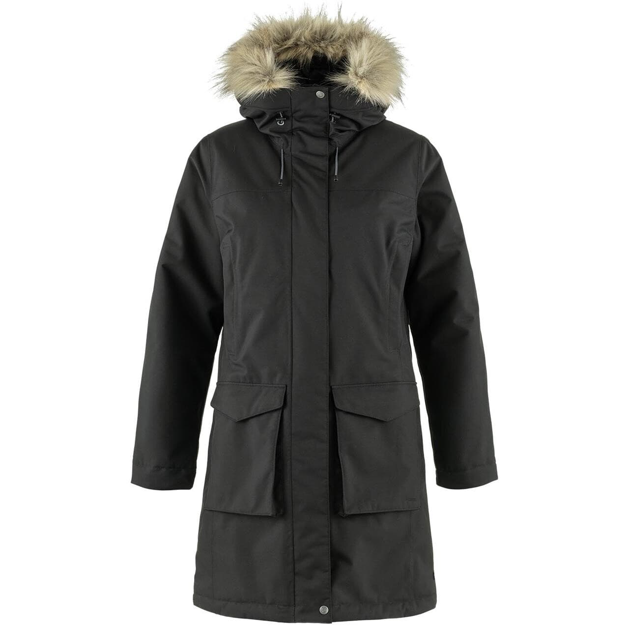 Fjällräven Womens Nuuk Lite Parka (Sort (BLACK/550) Large)
