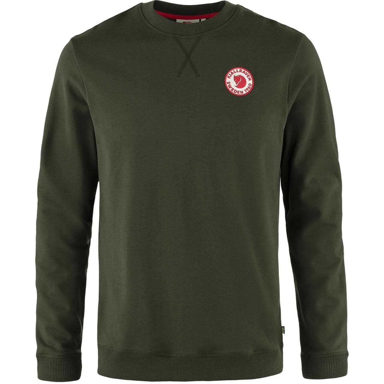 Fjällräven Mens 1960 Logo Badge Sweater (Grøn (DEEP FOREST/662) Medium)