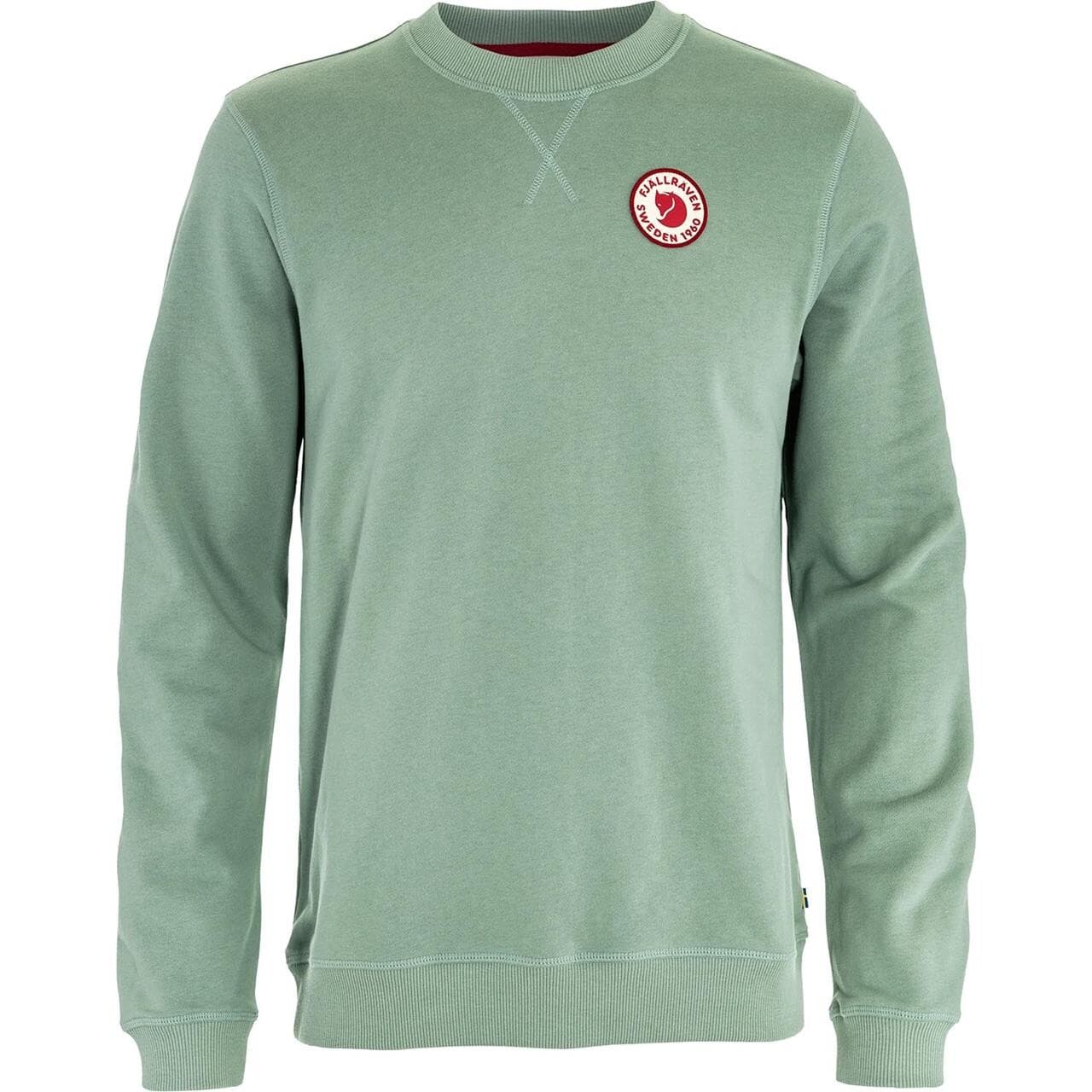 Fjällräven Mens 1960 Logo Badge Sweater (Grøn (MISTY GREEN/674) Large)