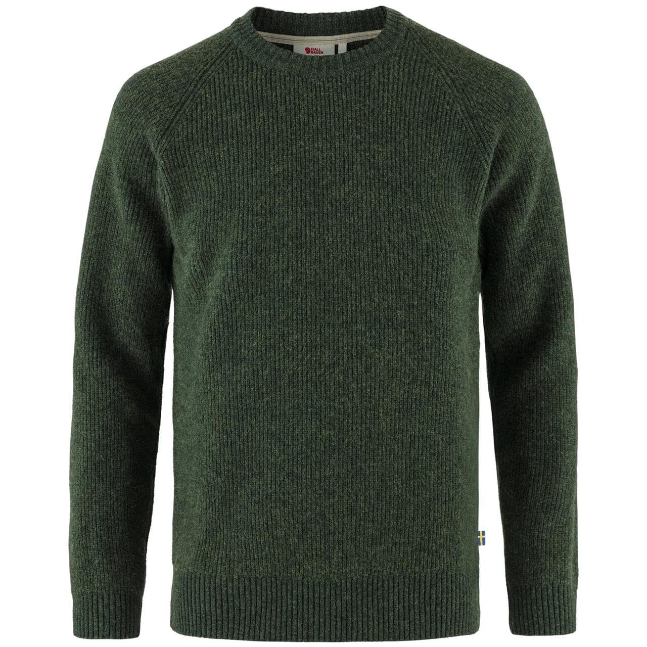 Fjällräven Mens Övik Rib Sweater (Grøn (DEEP FOREST/662) XX-large)