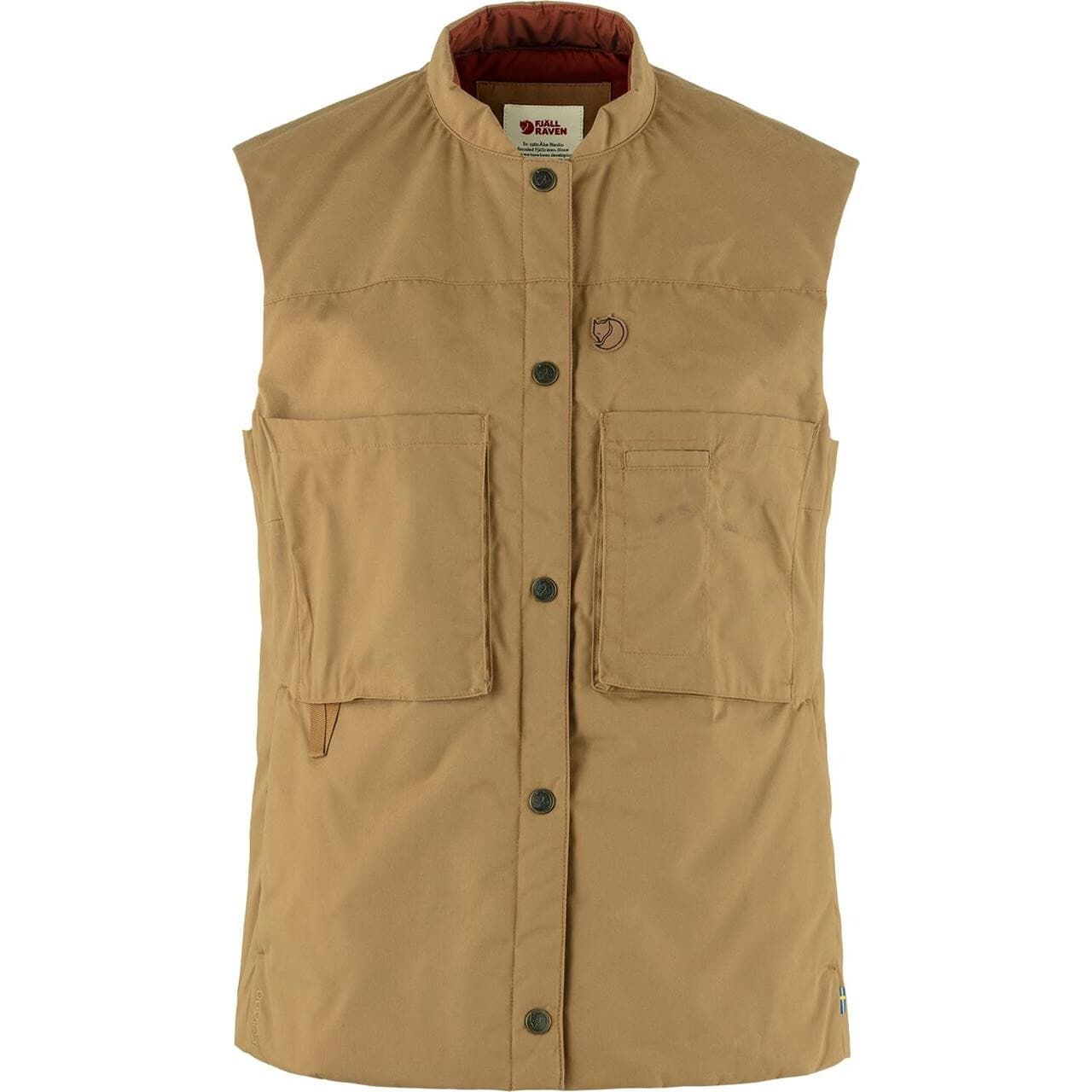 Fjällräven Womens Singi Padded Vest (Brun (BUCKWHEAT BROWN/232) XX-small)