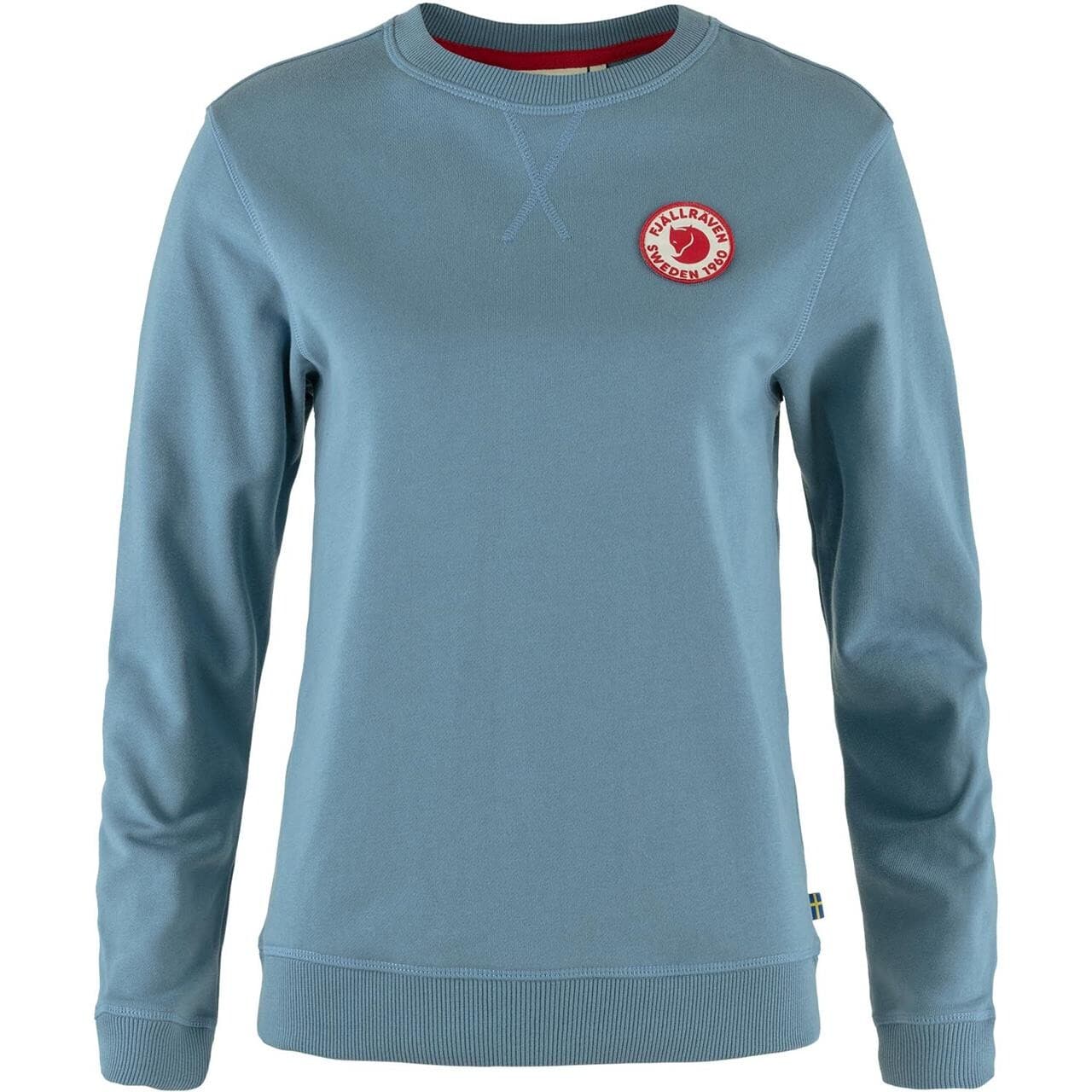 Fjällräven Womens 1960 Logo Badge Sweater (Blå (DAWN BLUE/543) X-large)