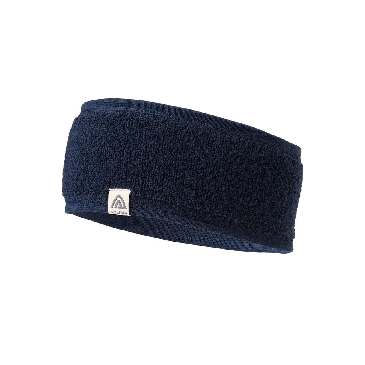 Aclima Reborn Terry Headband (Blå (NAVY MELANGE) One size)