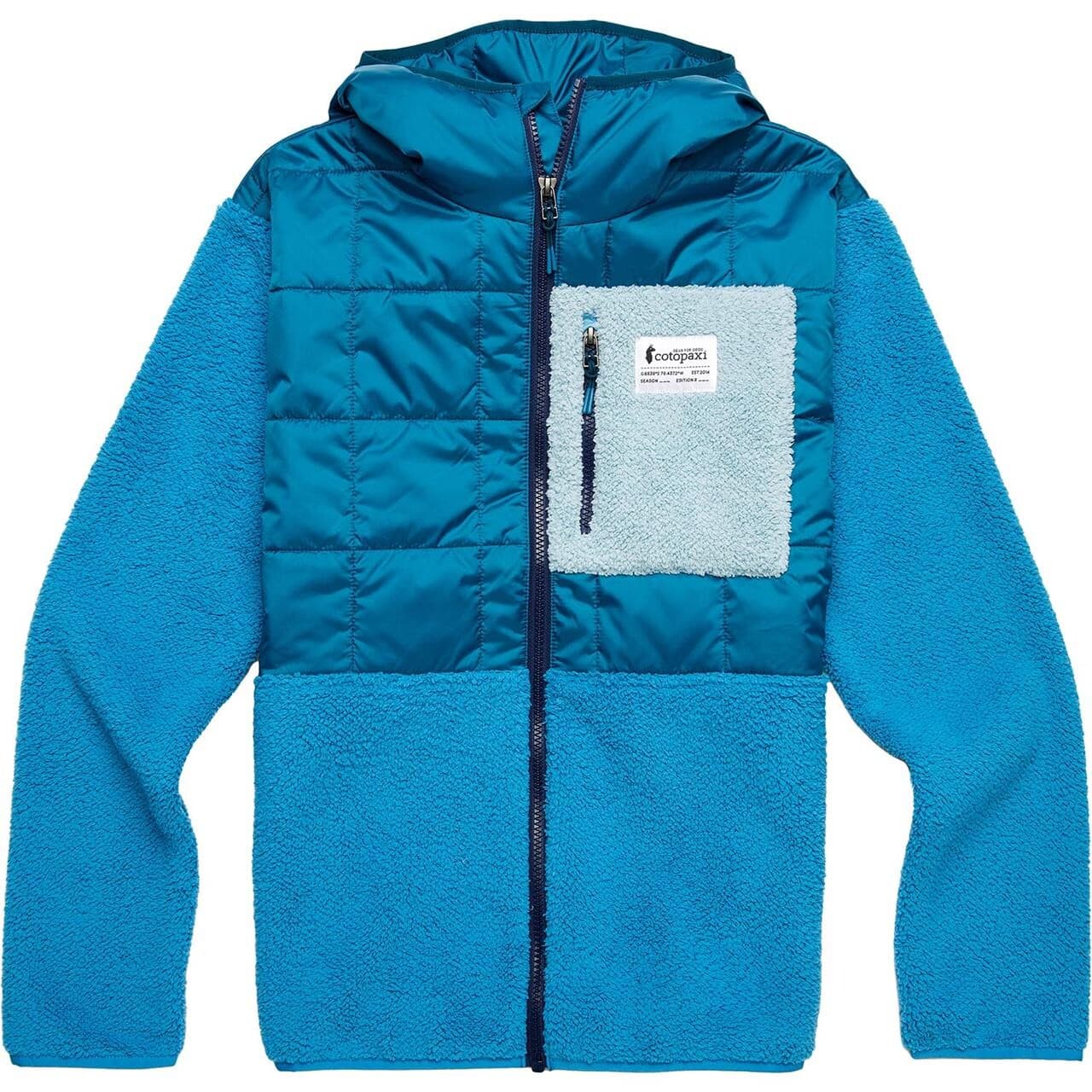 Cotopaxi Womens Trico Hybrid Hooded Jacket (Blå (ABYSS/LAKE) Small)