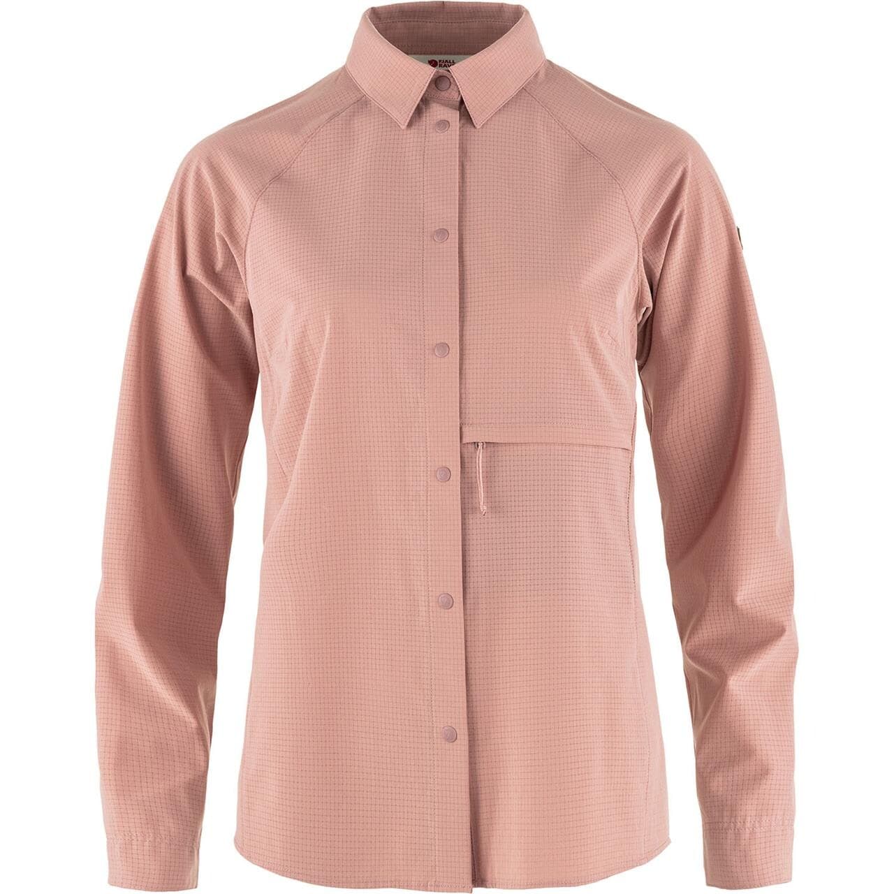 Fjällräven Womens Abisko Trekking Shirt (Lyserød (DUSTY ROSE/300) XX-small)
