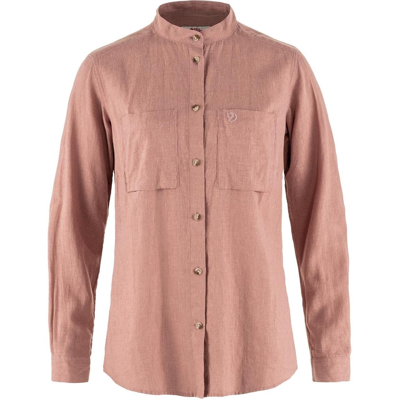 Fjällräven Womens Övik Hemp Shirt L/S (Lyserød (DUSTY ROSE/300) Large)