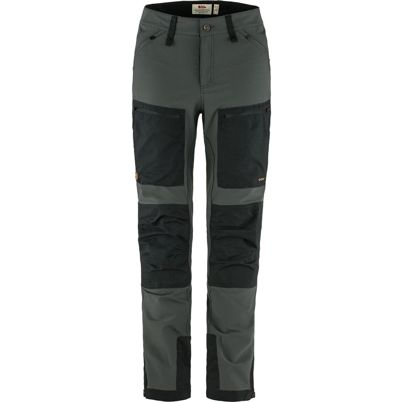 Fjällräven Womens Keb Agile Trousers (Sort (BASALT-IRON GREY/050-048) 42 lang)