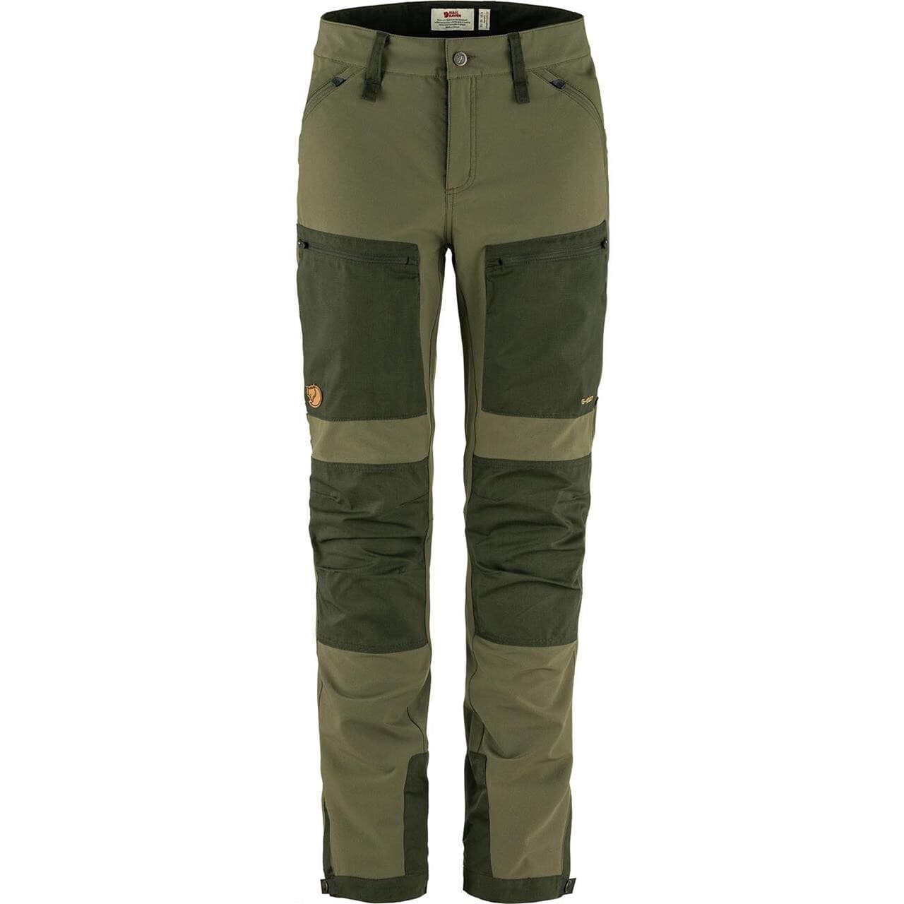 Fjällräven Womens Keb Agile Trousers (Grøn (LAUREL GREEN-DP FOREST/625-662) 48 kort)
