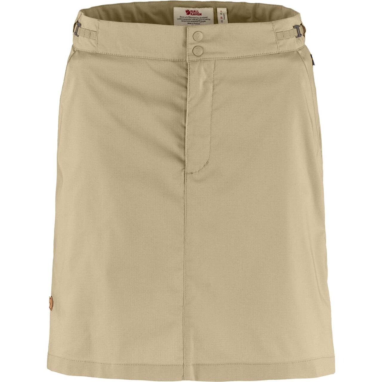 Fjällräven Womens Abisko Hike Skort (Beige (FOSSIL/118) 38)