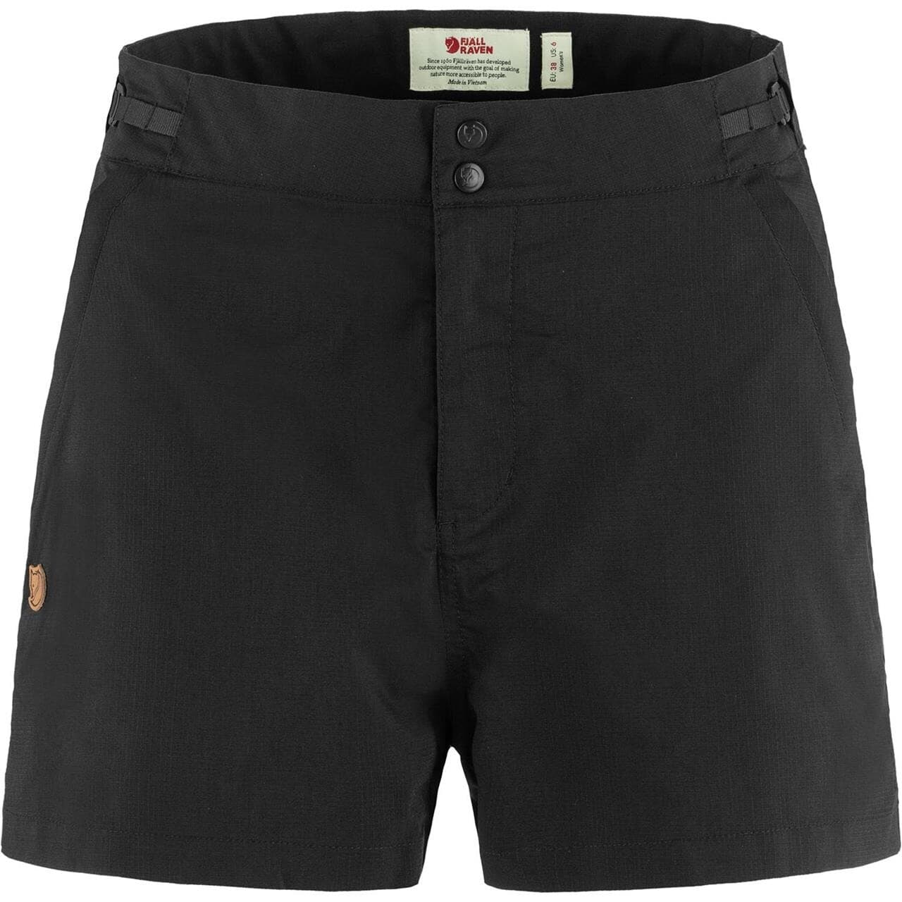 Fjällräven Womens Abisko Hike Shorts (Sort (BLACK/550) 40)