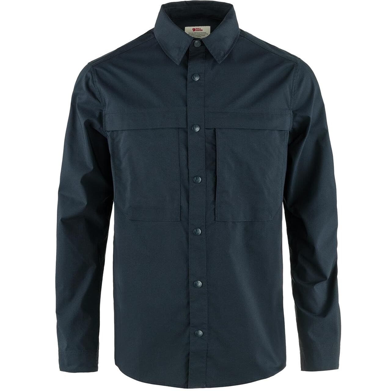 Fjällräven Mens Abisko Trail Shirt L/S (Blå (DARK NAVY/555) Small)