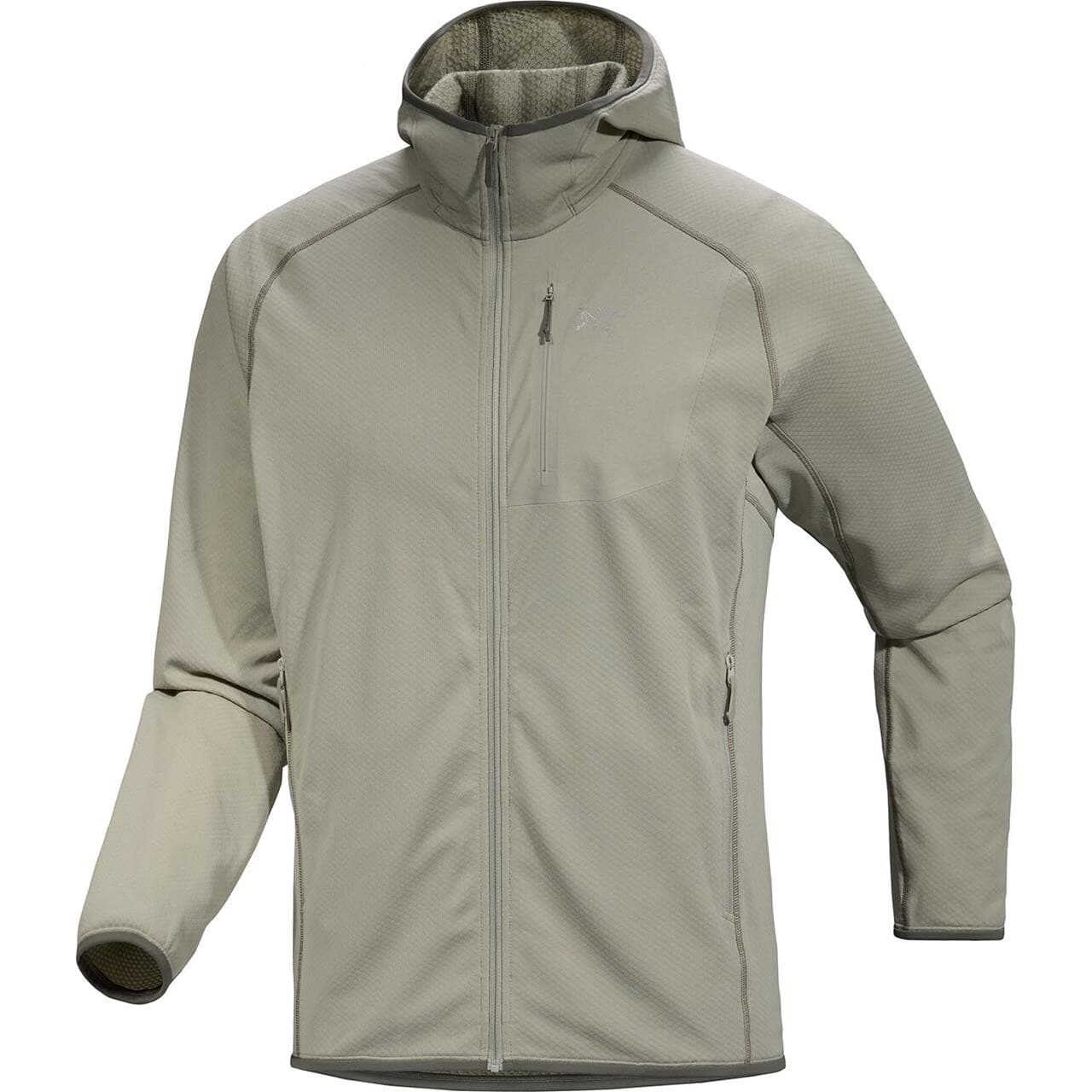 Arcteryx Mens Delta Hoody (Beige (HABITAT) X-large)