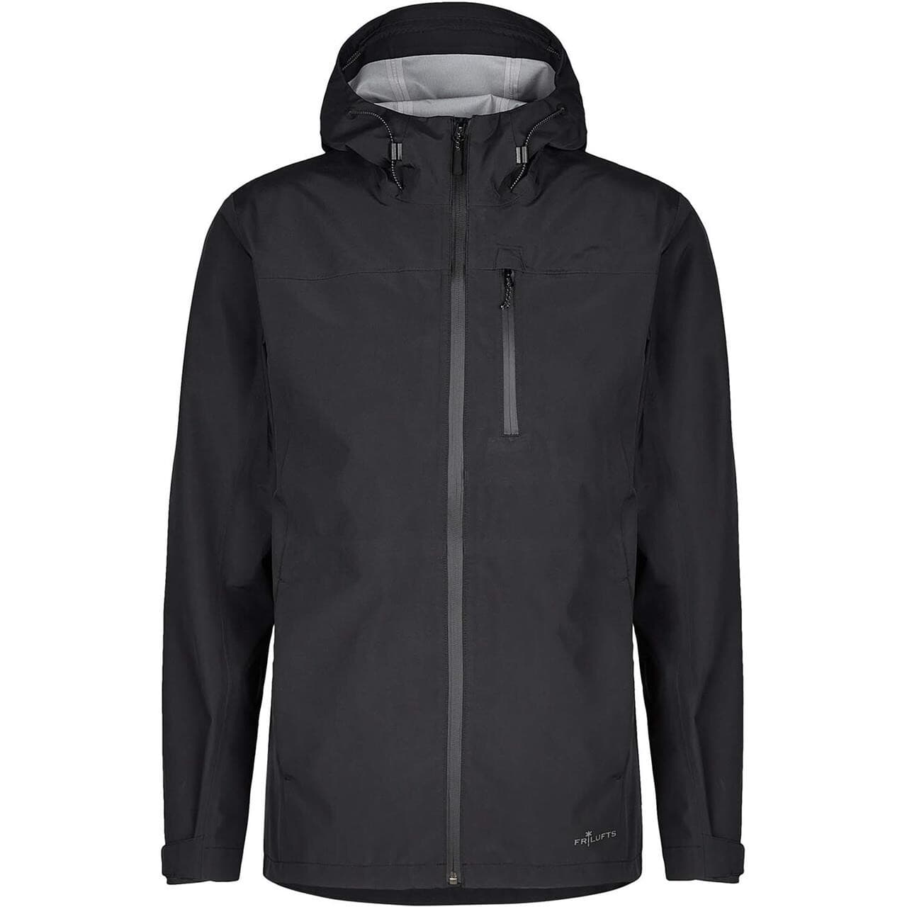 Frilufts Mens Aradena Hooded Jacket (Sort (CAVIAR) Small)