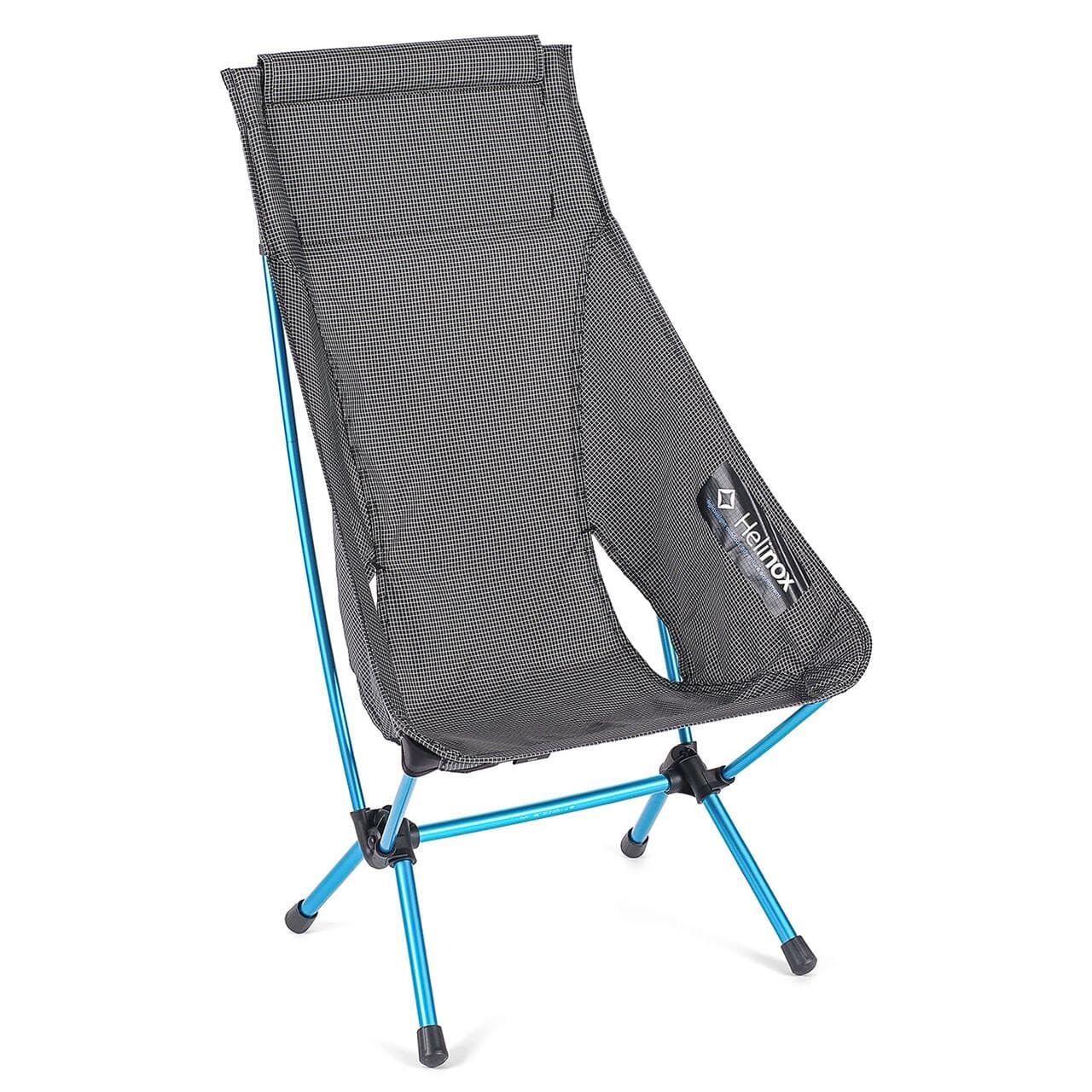 Helinox Chair Zero Highback (Sort (BLACK/CYAN BLUE))