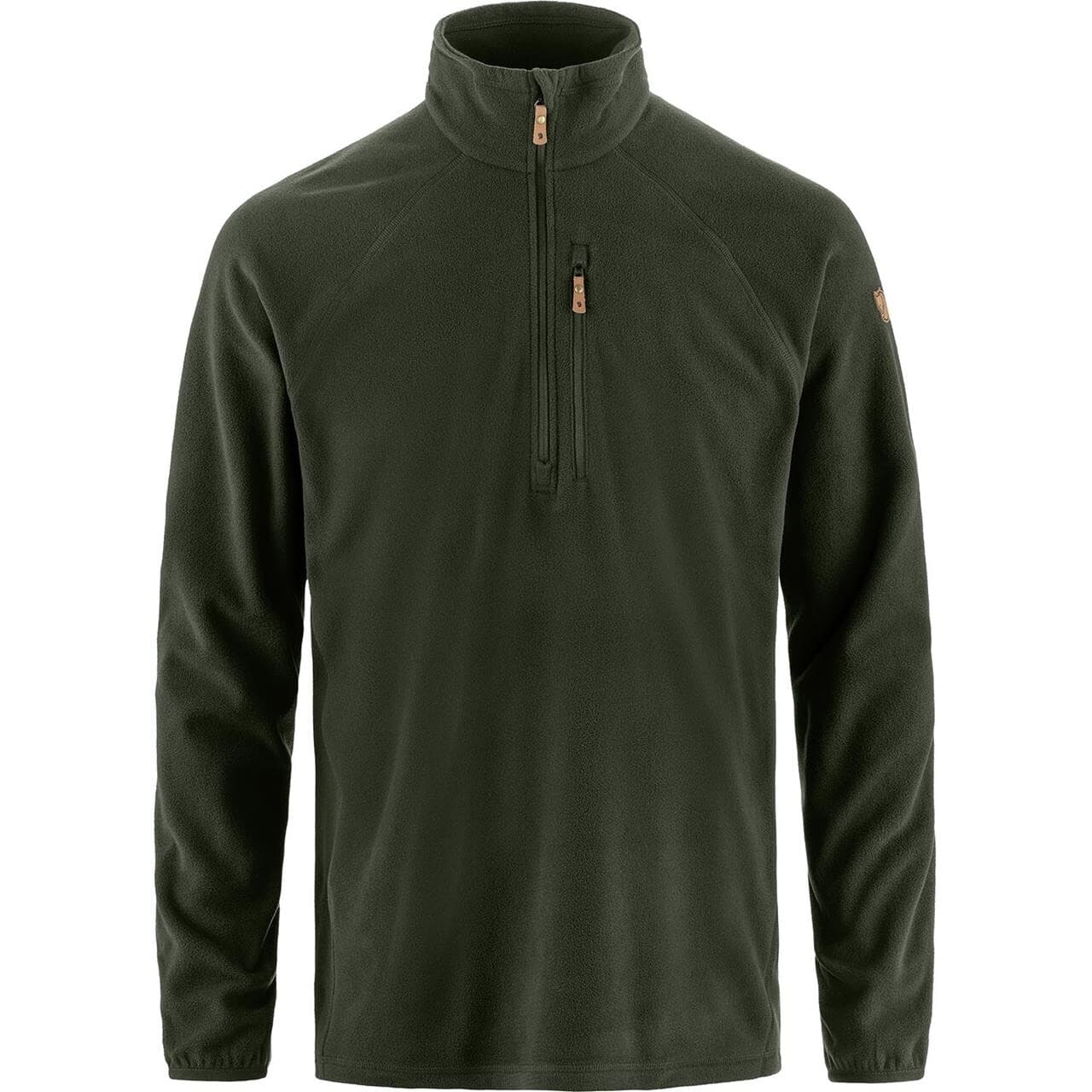 Fjällräven Mens Övik Lite Fleece Half Zip (Grøn (DEEP FOREST/662) X-large)