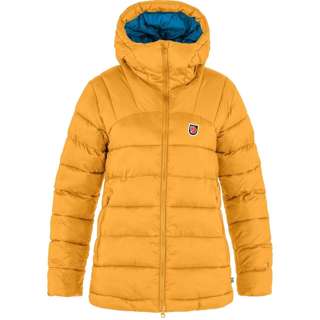 Fjällräven Womens Expedition Mid Winter Jacket (Gul (MUSTARD YELLOW-UN BLUE/161-525) Medium)