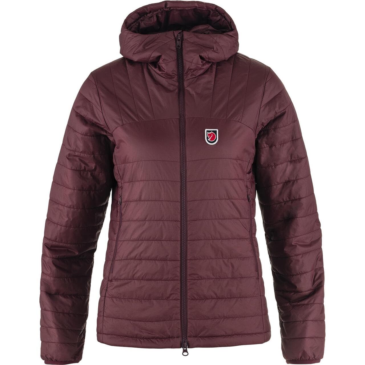 Fjällräven Womens Expedition X-lätt Hoodie (Rød (PORT/357) Large)