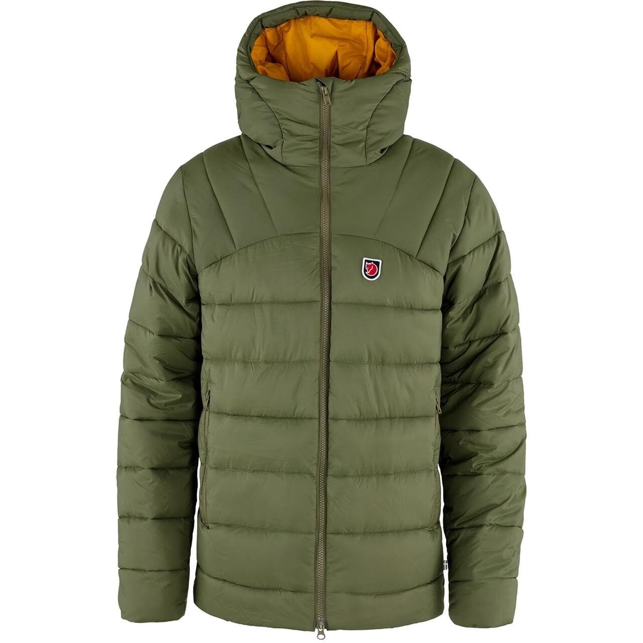 Fjällräven Mens Expedition Mid Winter Jacket (Grøn (GREEN-MUSTARD YELLOW/620-161) Medium)