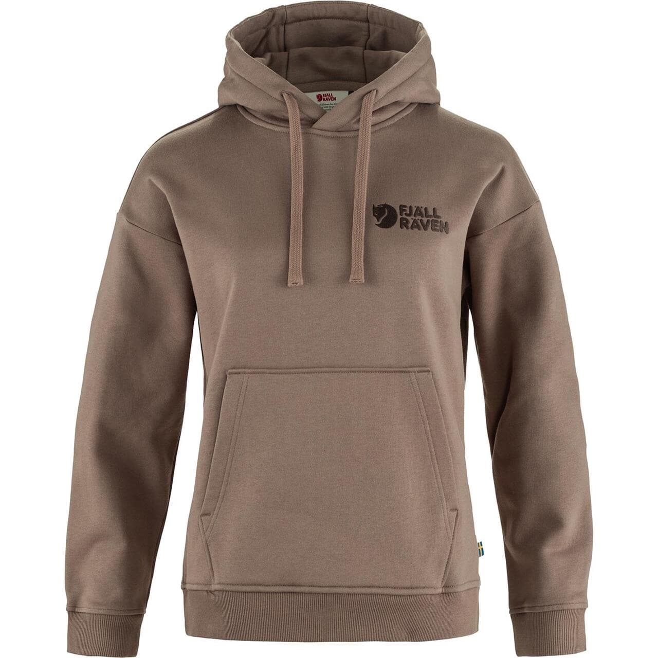 Fjällräven Womens Fjällräven Classic Hoodie (Brun (SUEDE BROWN/244) Small)