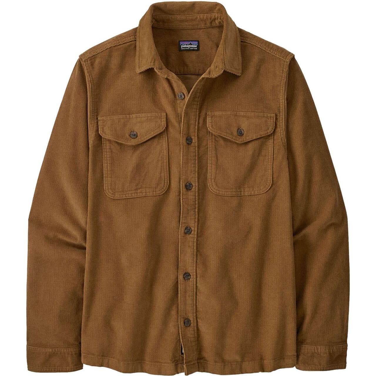 Patagonia Mens Corduroy Shirt (Brun (CORIANDER BROWN) Small)