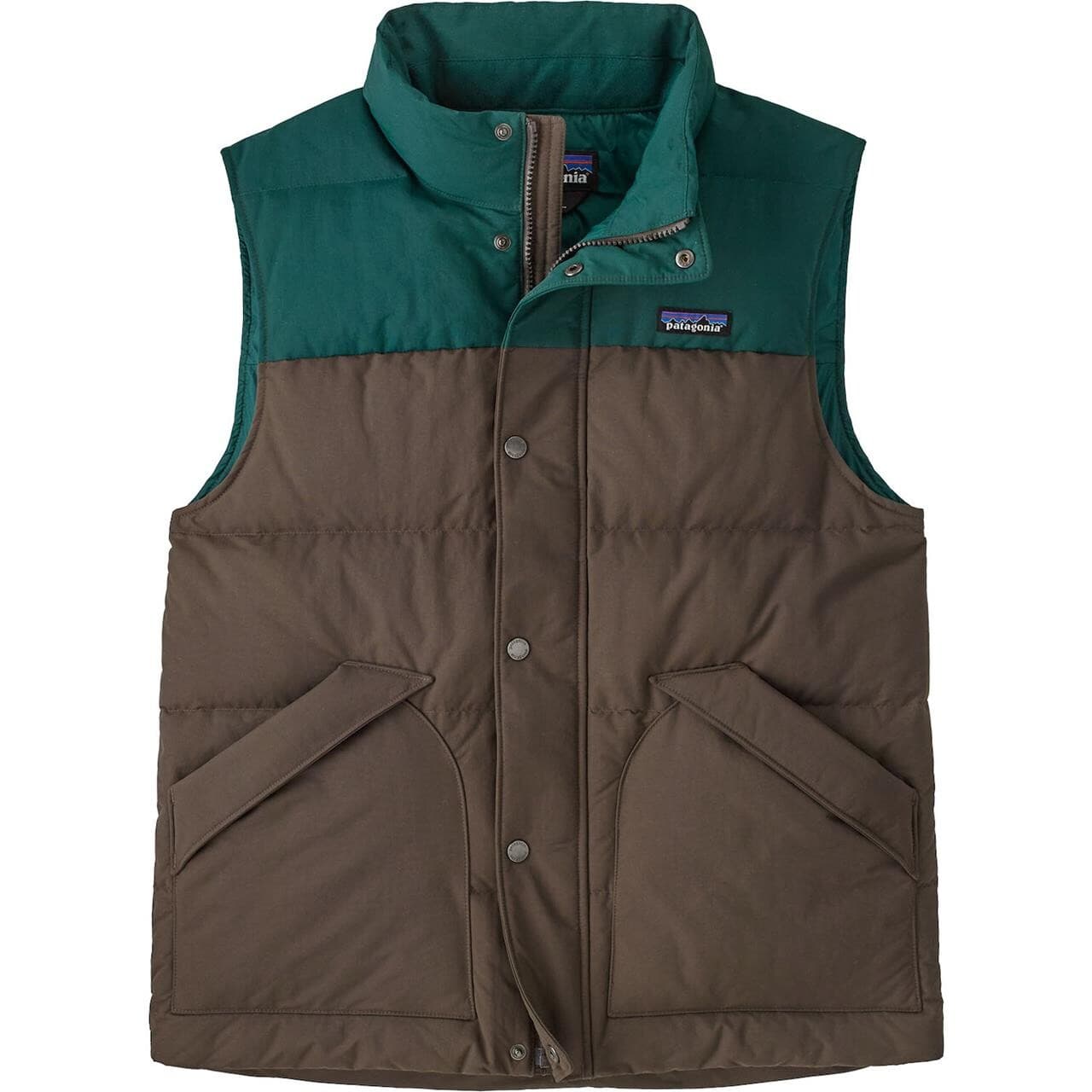 Patagonia Mens Downdrift Vest (Brun (OTTER BROWN) Medium)