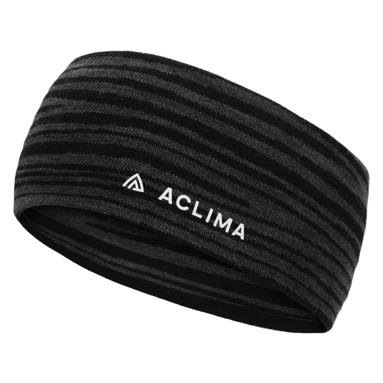 Aclima WarmWool Motion Headband (Sort (BLACK MOTION) One size)