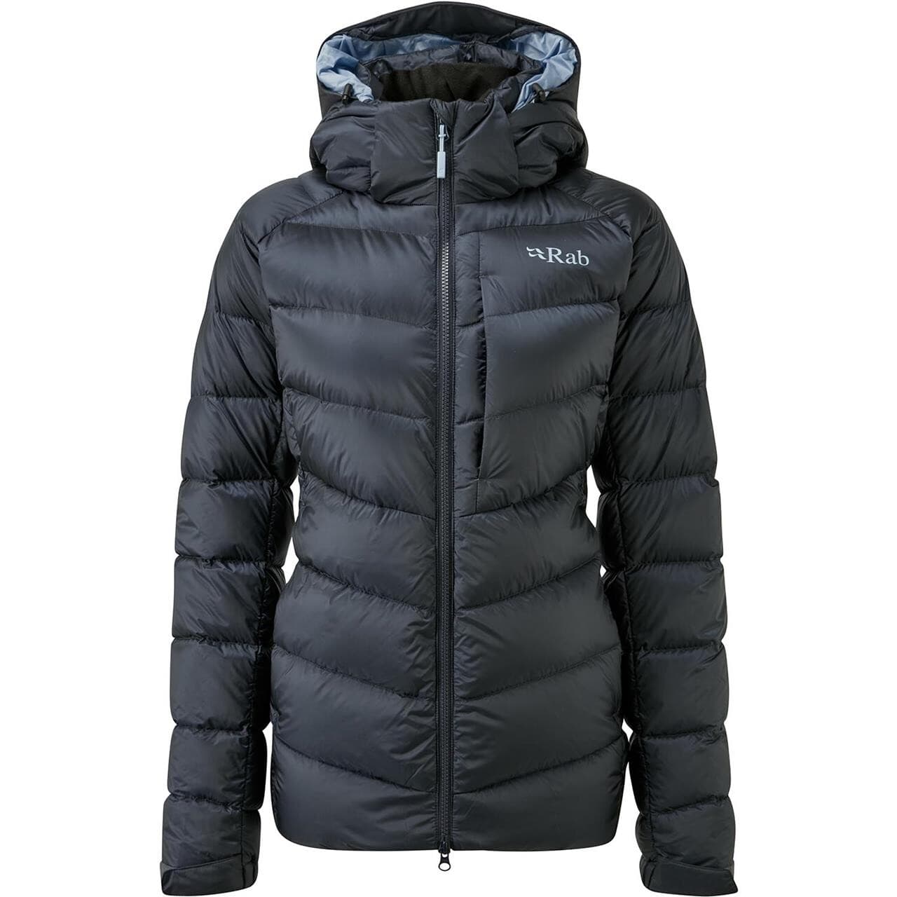 RAB Womens Glaceon Pro Jacket (Sort (BELUGA) Medium)